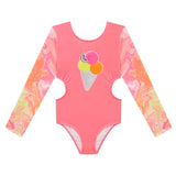 Traje de Baño Manga Larga Ice Cream