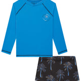 Traje de Baño Filtro UV Palmeras Niño