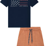 Conjunto Authentic Polera y Bermuda
