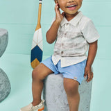 Conjunto Camisa Piqué Hawai y Short