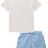 Conjunto Camisa Piqué Hawai y Short