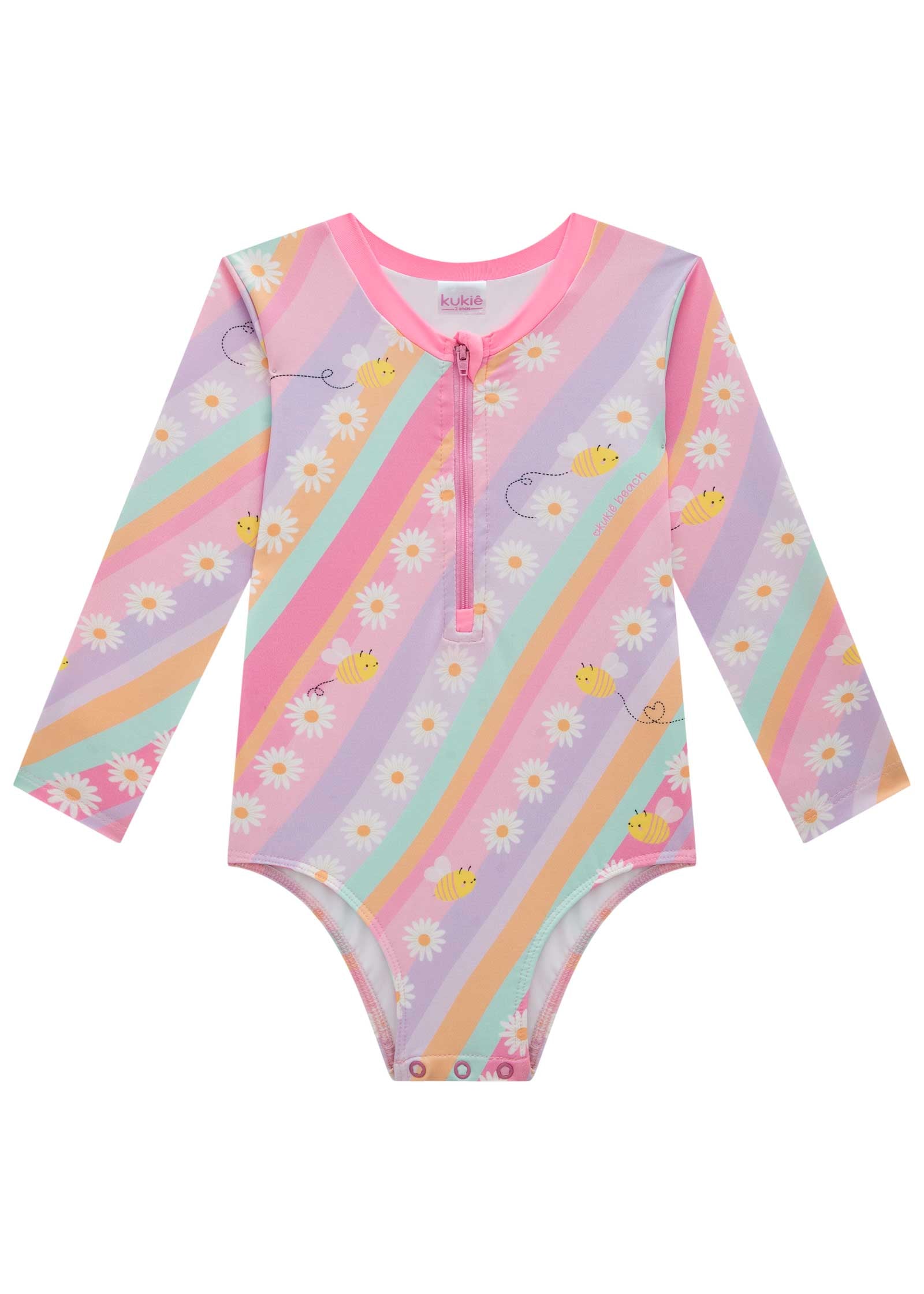 Traje de Baño Manga Larga Diseño Baby