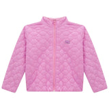 Chaqueta Acolchada Rosa Corazones