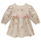 Vestido Floreado con Lazo
