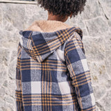 Chaqueta Térmica Franela con Capucha