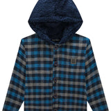 Chaqueta Térmica Cuadros con Chiporro Azul