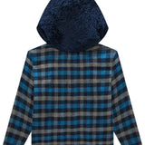 Chaqueta Térmica Cuadros con Chiporro Azul