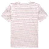 Polera a rayas con bolsillo delantero