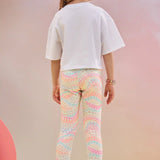 Calzas estampadas pastel