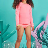 Polera Manga Larga UV50+ Niña – 4 Colores