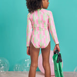 Enterito UV50 Corazones Rosa y Green