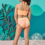 Bikini Niña Piñas Coral – 2 Piezas Kukie