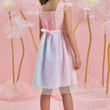 Vestido Pastel Fiesta Niña – Tul Multicolor