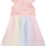 Vestido Pastel Fiesta Niña – Tul Multicolor