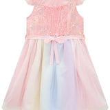 Vestido Pastel Fiesta Niña – Tul Multicolor