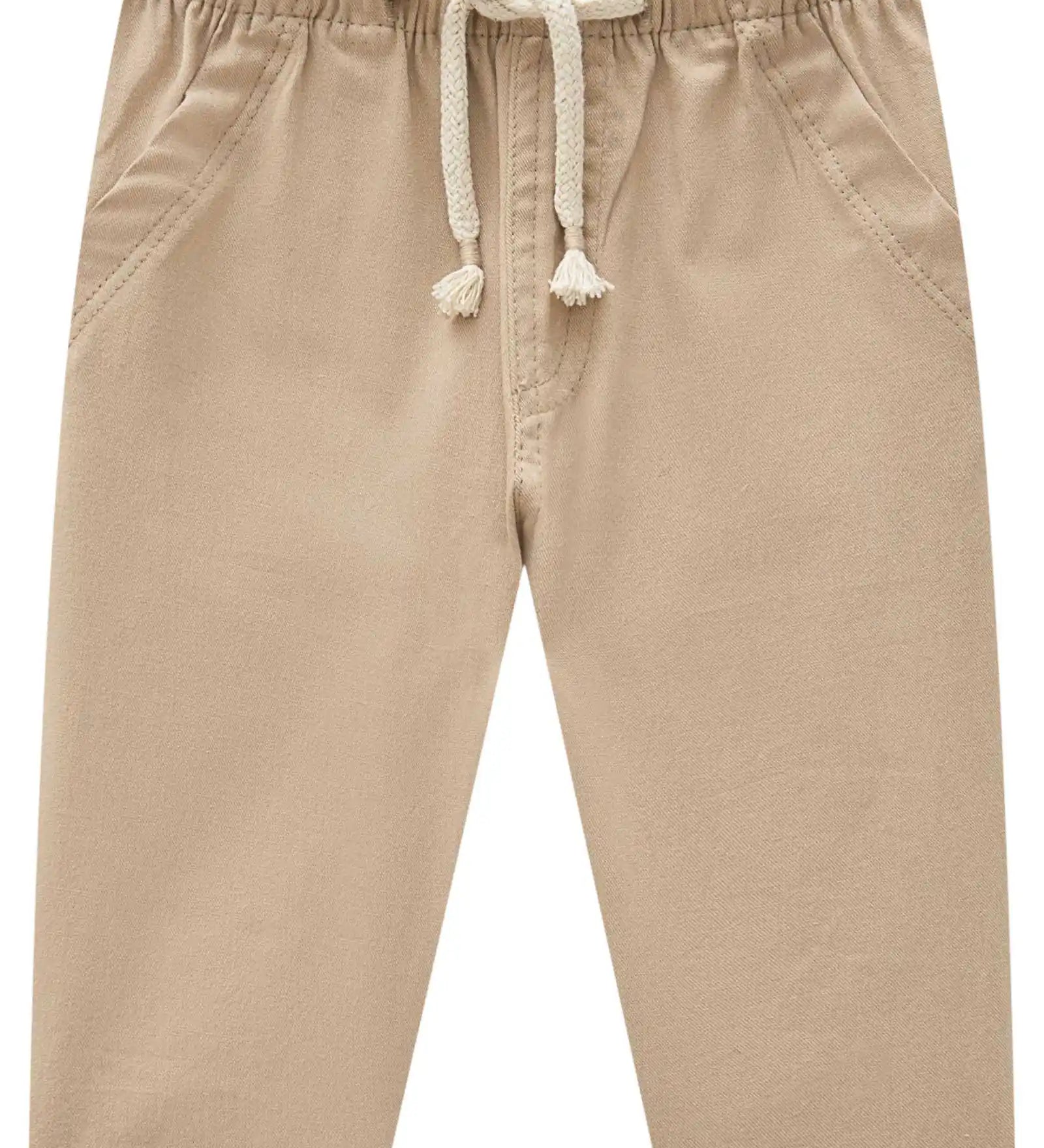 Pantalón de Algodón con Amarra – Bebé Niño