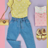 Pantalón Jeans con Cintita Multicolor – Kukie