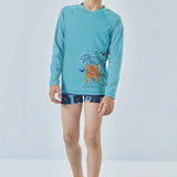 Conjunto UV50 Dinosaurios Niño Manga Larga