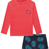 ConjuntoTraje de Baño UV50+ Niño Cangrejos