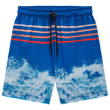 Conjunto Niño UV50+ Camiseta Lima + Short Estampado Olas