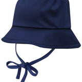 Gorro Bucket UV con Amarre – Protección Solar Bebé
