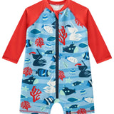 Traje de baño UV50+ Aquarela Ocean