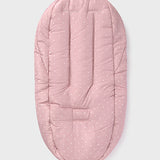 Saco Capazo Universal Acolchado Bebé – Crudo, Rosa y Celeste Mayoral
