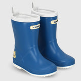 BOTA DE AGUA AZUL RIBETE BLANCO