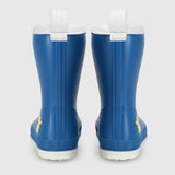 BOTA DE AGUA AZUL RIBETE BLANCO