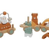 Tren de Madera Apilable