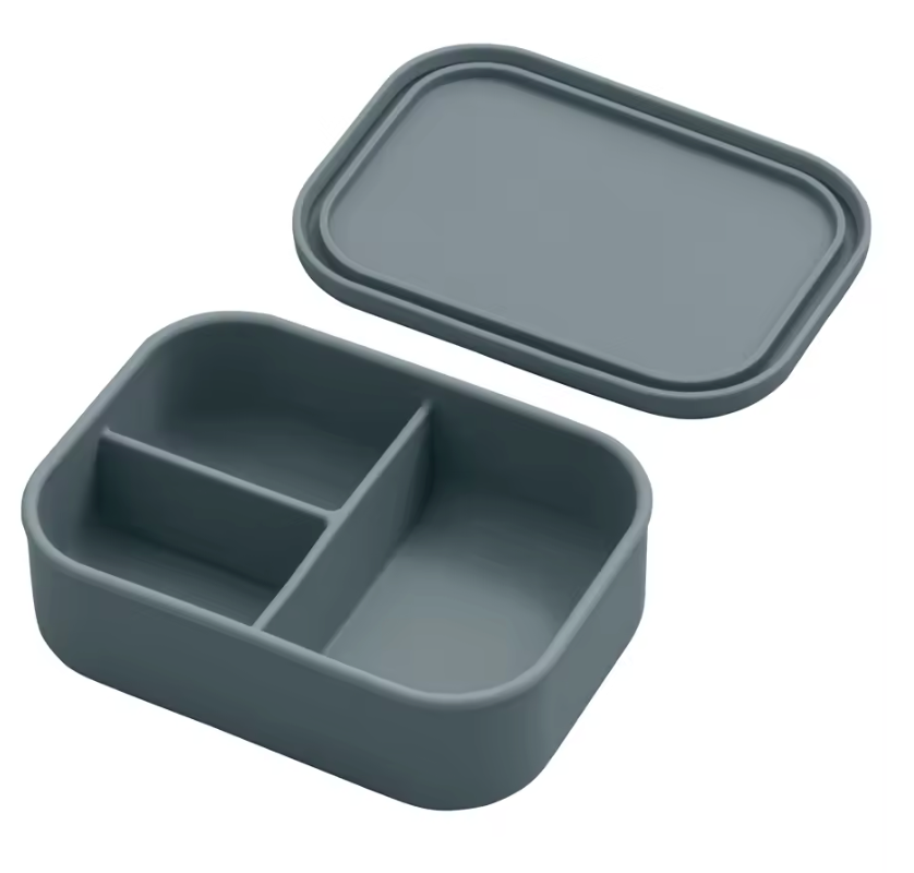 Lunch Box de Silicona con Divisiones