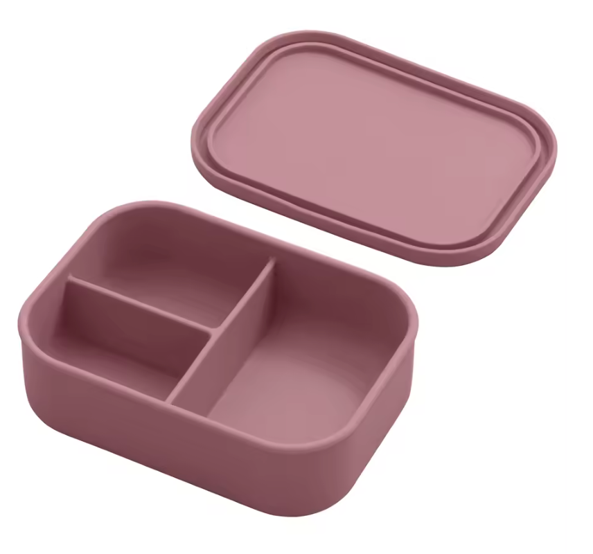 Lunch Box de Silicona con Divisiones