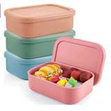 Lunch Box de Silicona con Divisiones