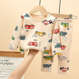 Pijama Térmico Autos Beige