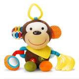 Peluche Sonajero Sensorial Mono