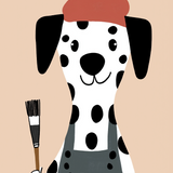 Ticket Concurso Perro Pintor