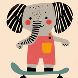 Ticket Concurso Elefante Skater