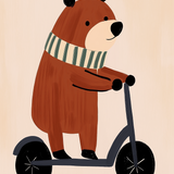 Ticket Concurso Oso en Scooter