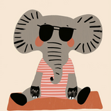 Ticket Concurso Elefante con Lentes