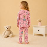 Pijama Frizado Rosado Queen