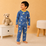 Pijama Frizado Azul Espacial