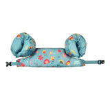 Flotador con Alitas Flores Celeste 11 a 19 kg