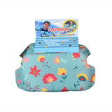 Flotador con Alitas Flores Celeste 11 a 19 kg