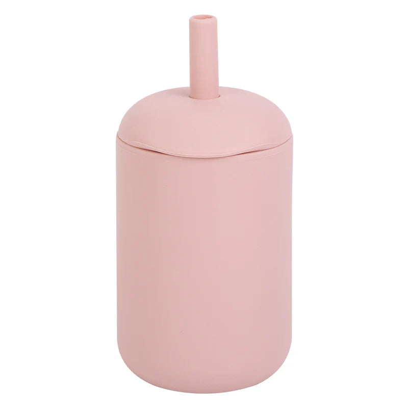 Vaso Silicona con Bombilla