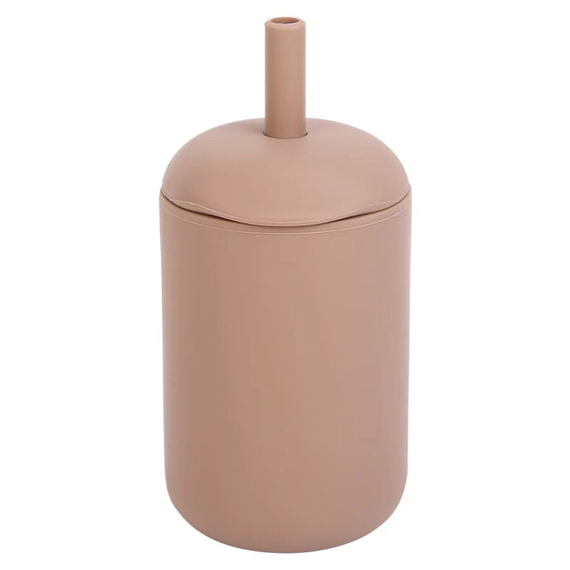 Vaso Silicona con Bombilla