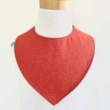 Babero Reversible Lino Terracota