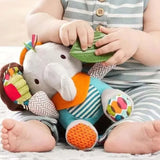 Peluche Sonajero Sensorial Elefante
