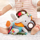 Peluche Sonajero Sensorial Elefante