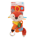 Peluche Sonajero Sensorial Zorro