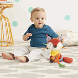 Peluche Sonajero Sensorial Zorro